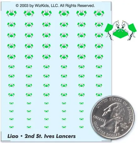 House Liao - 2Nd St. Ives Lancers Decals 1