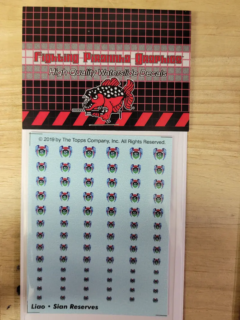 House Liao - Sian Reserves Decals 1