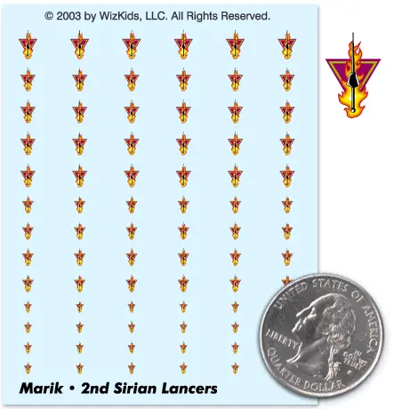 House Marik - 2Nd Sirian Lancers Decals 1