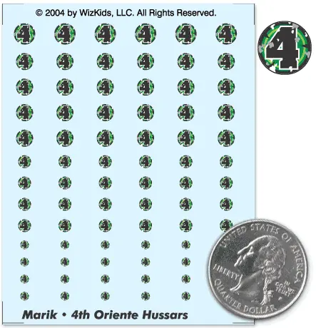 House Marik - 4Th Oriente Hussars Decals 1