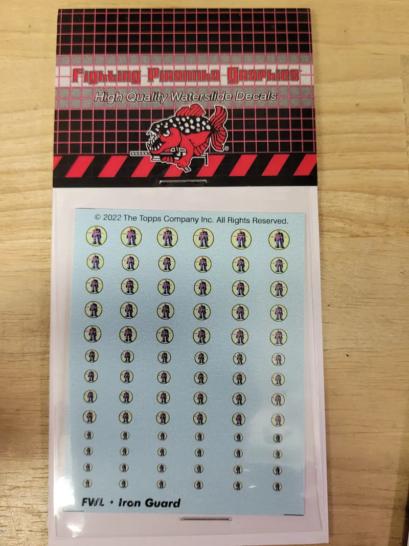 House Marik - Iron Guard Decals 1