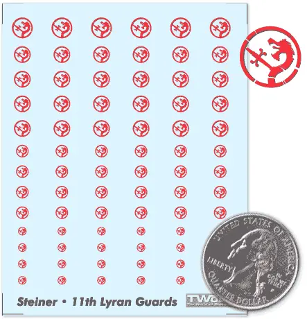 House Steiner - 11Th Lyran Guards Decals 1