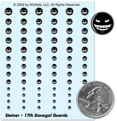 House Steiner - 17Th Donegal Guards Decals 1