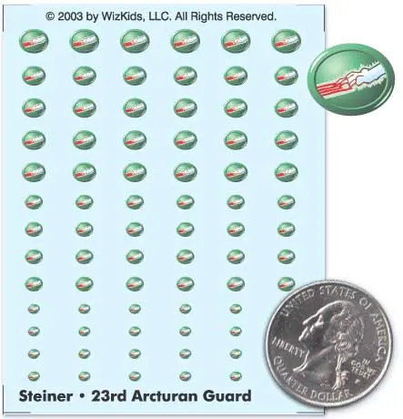 House Steiner - 23Rd Arcturan Guard Decals 1