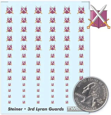 House Steiner - 3Rd Lyran Guards Decals 1