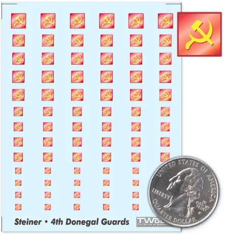 House Steiner - 4Th Donegal Guards Decals 1