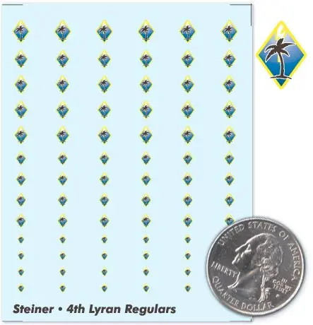 House Steiner - 4Th Lyran Regulars Decals 1