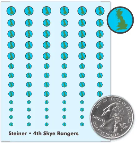 House Steiner - 4Th Skye Rangers Decals 1