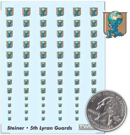 House Steiner - 5Th Lyran Guards Decals 1