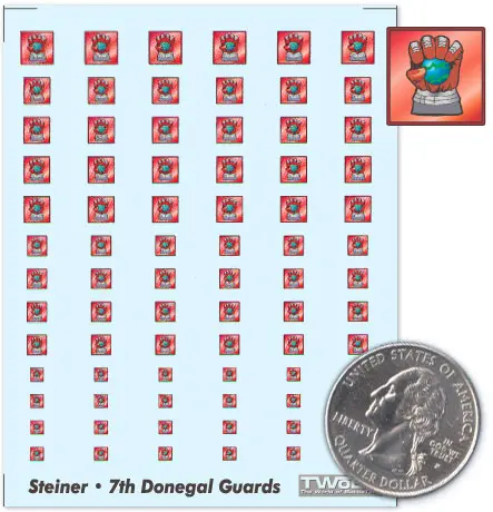 House Steiner - 7Th Donegal Guards Decals 1