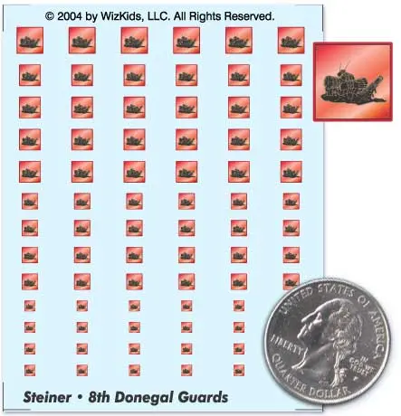 House Steiner - 8Th Donegal Guards Decals 1