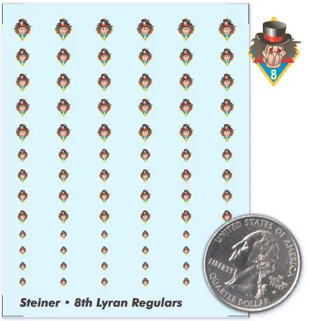 House Steiner - 8Th Lyran Regulars Decals 1