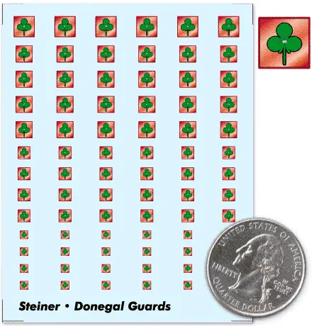 House Steiner - Donegal Guards Decals 1