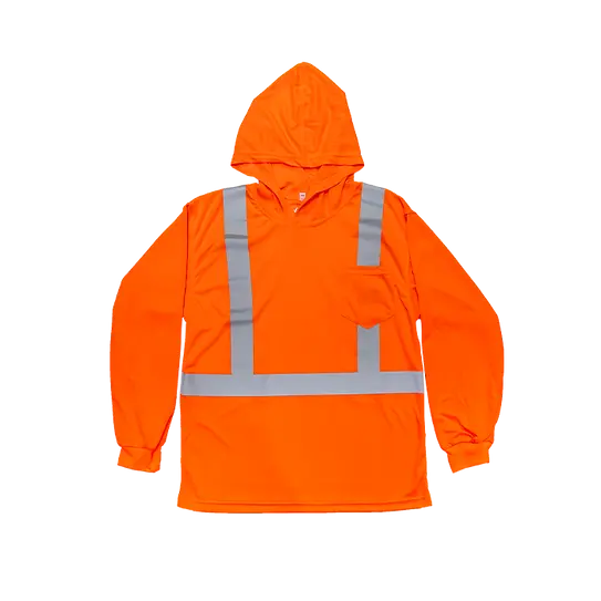 Htlb123c-2 - Hooded Long Sleeve T-Shirt 1