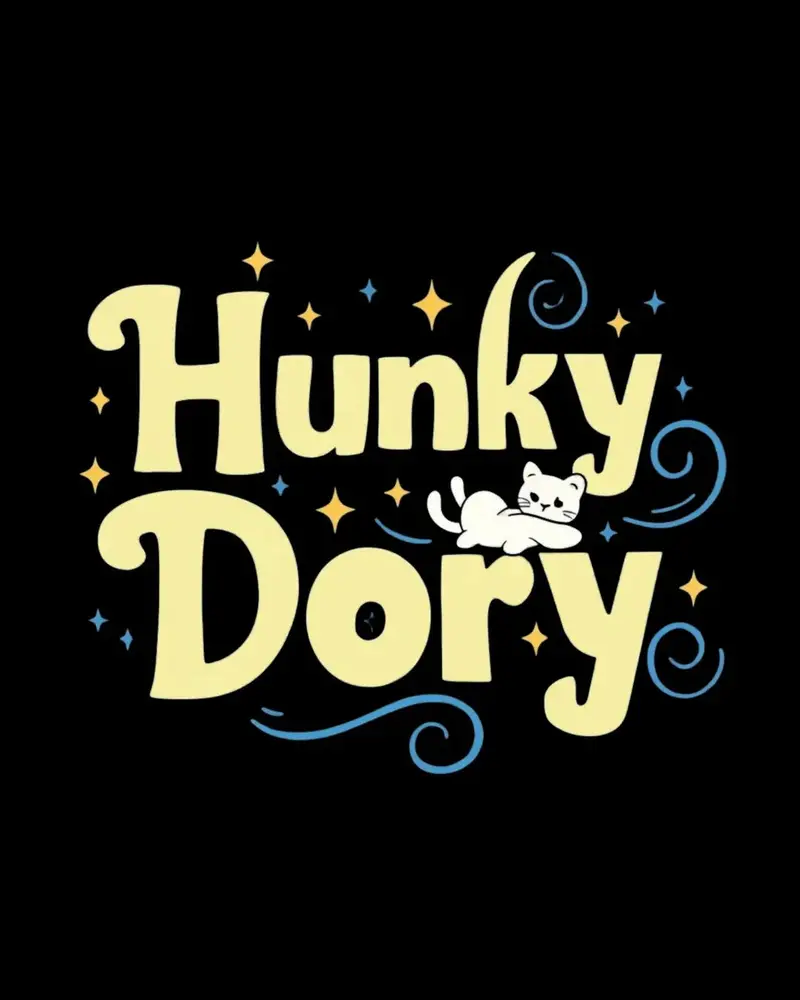 Hunky Dory Idiom Cotton T-Shirt 2