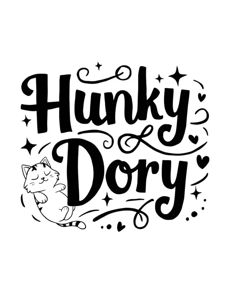 Hunky Dory Idiom Cotton T-Shirt 2