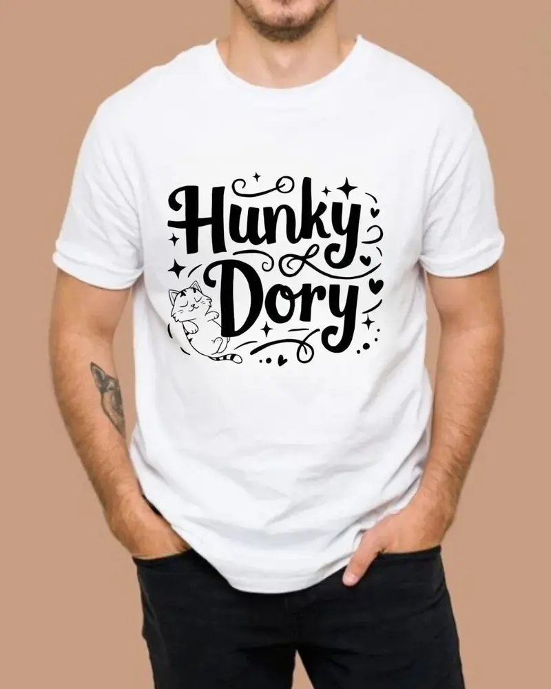 Hunky Dory Idiom Cotton T-Shirt 4