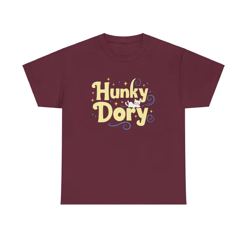 Hunky Dory Idiom Cotton T-Shirt 7