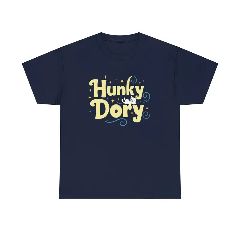 Hunky Dory Idiom Cotton T-Shirt 8