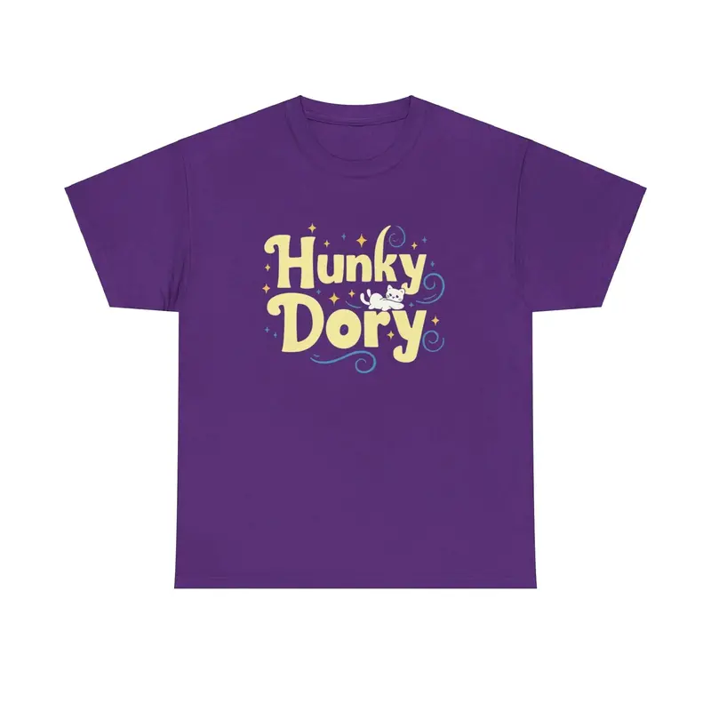 Hunky Dory Idiom Cotton T-Shirt 9