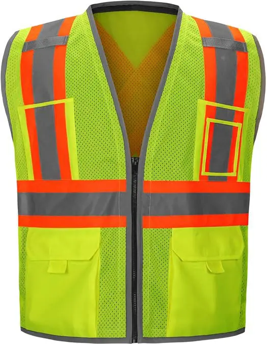 Hype-Lite Safety Vest W/X Back 1611 1