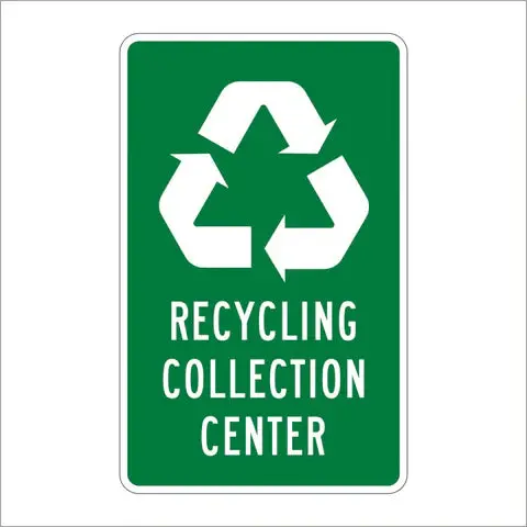 I-11 Recycling Collection Center Sign 1