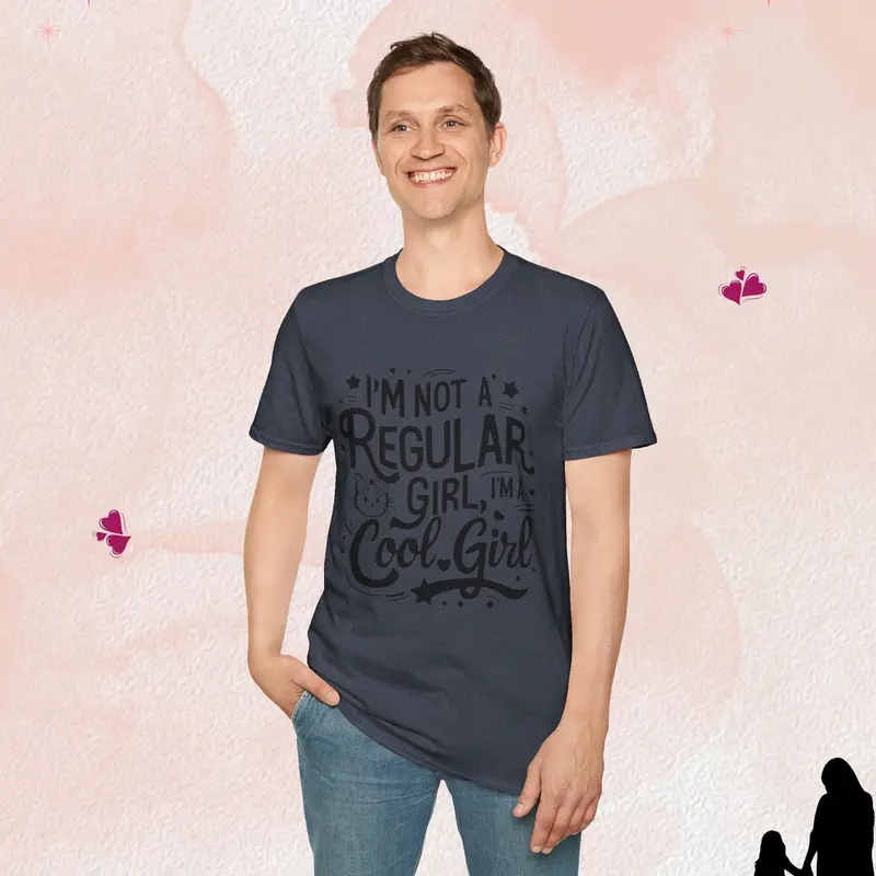 I Am Cool Girl Cotton T-Shirt 25