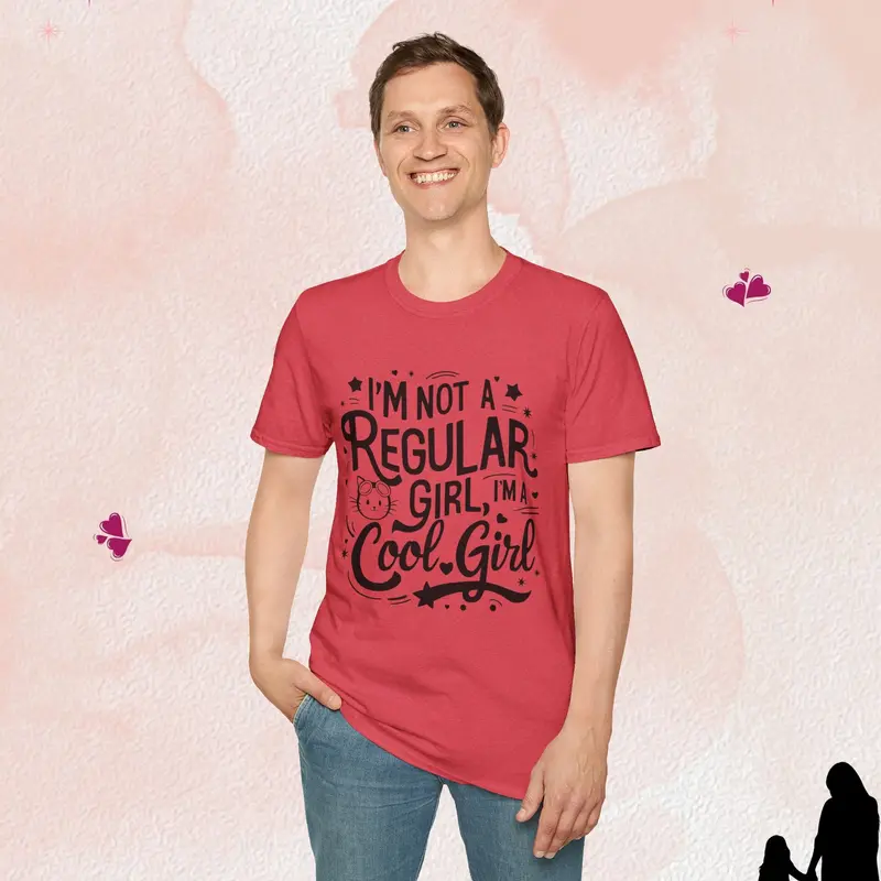 I Am Cool Girl Cotton T-Shirt 28