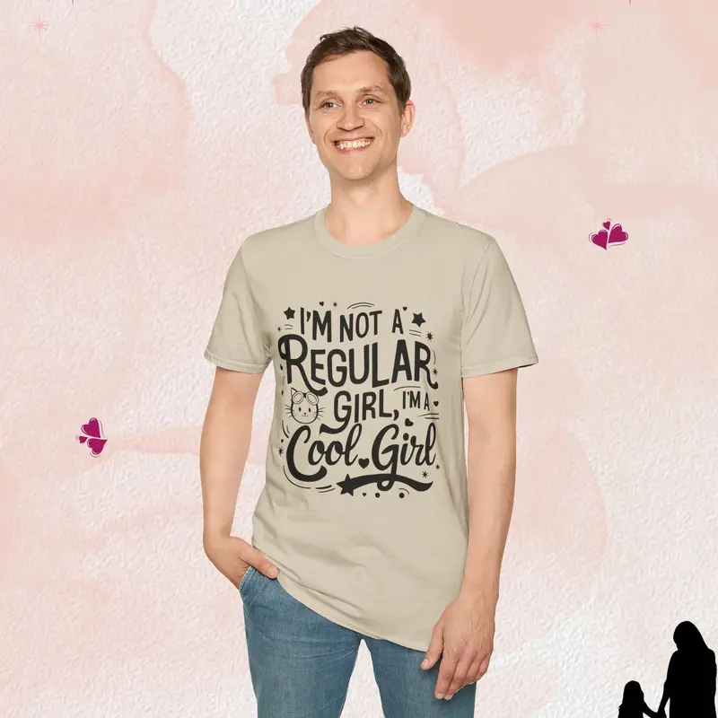I Am Cool Girl Cotton T-Shirt 30