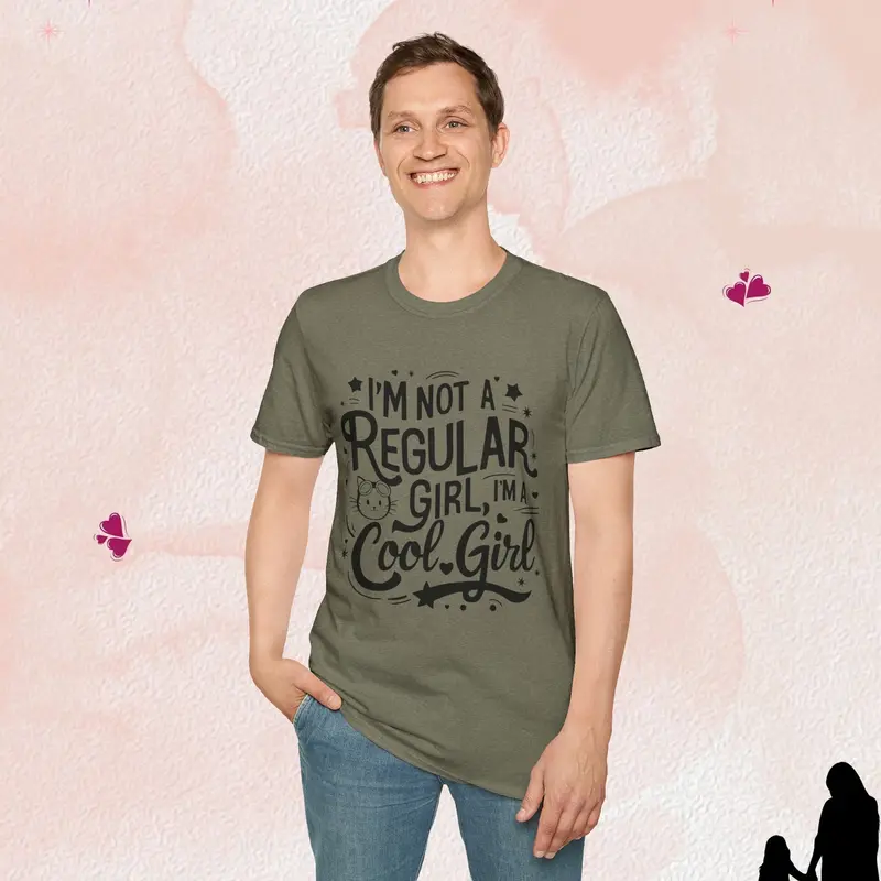I Am Cool Girl Cotton T-Shirt 32