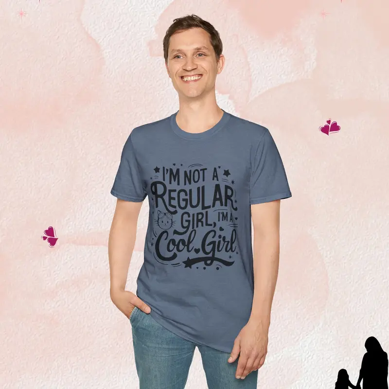 I Am Cool Girl Cotton T-Shirt 40