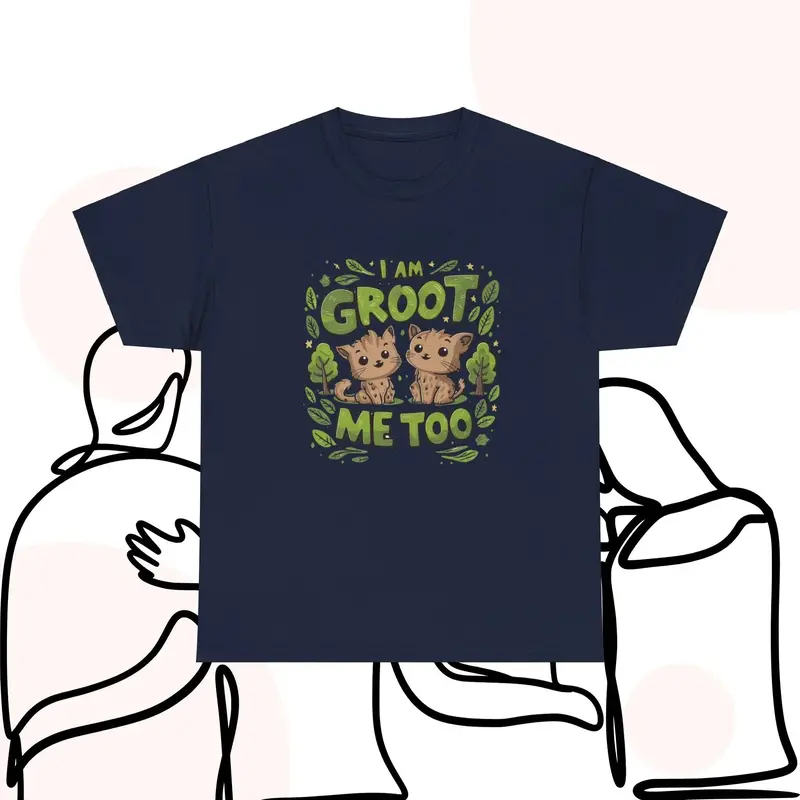 I Am Groot Me Too Cotton T-Shirt 10