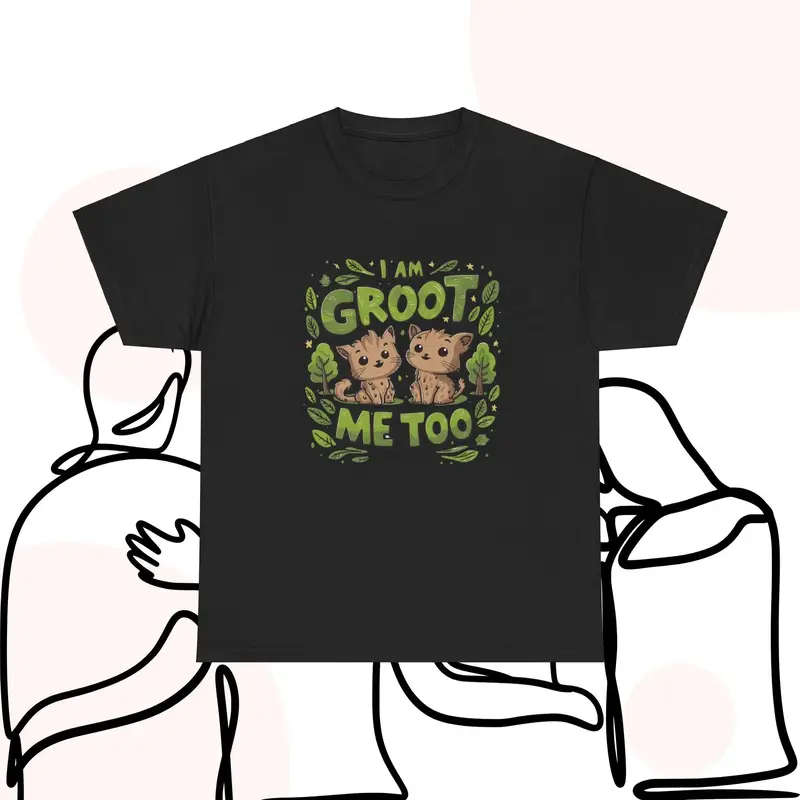 I Am Groot Me Too Cotton T-Shirt 11