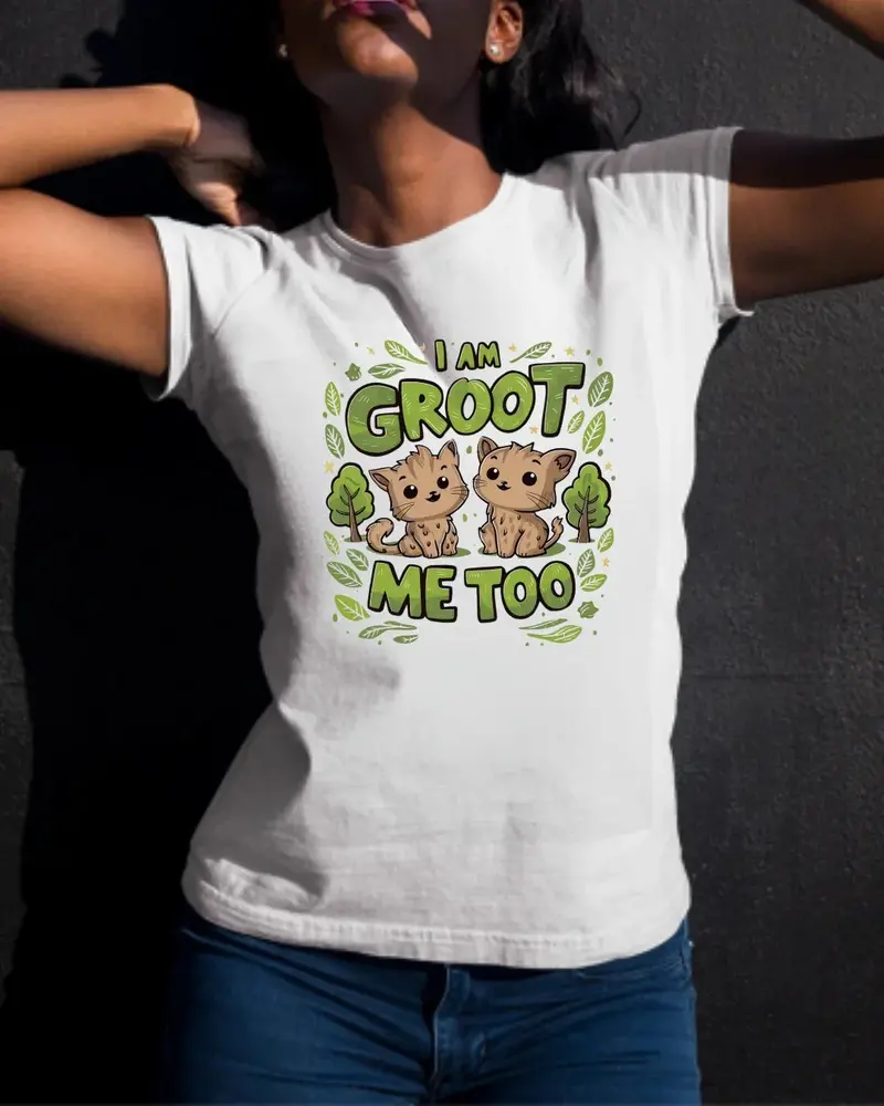 I Am Groot Me Too Cotton T-Shirt 3