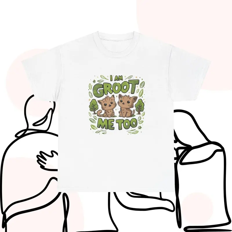 I Am Groot Me Too Cotton T-Shirt 5