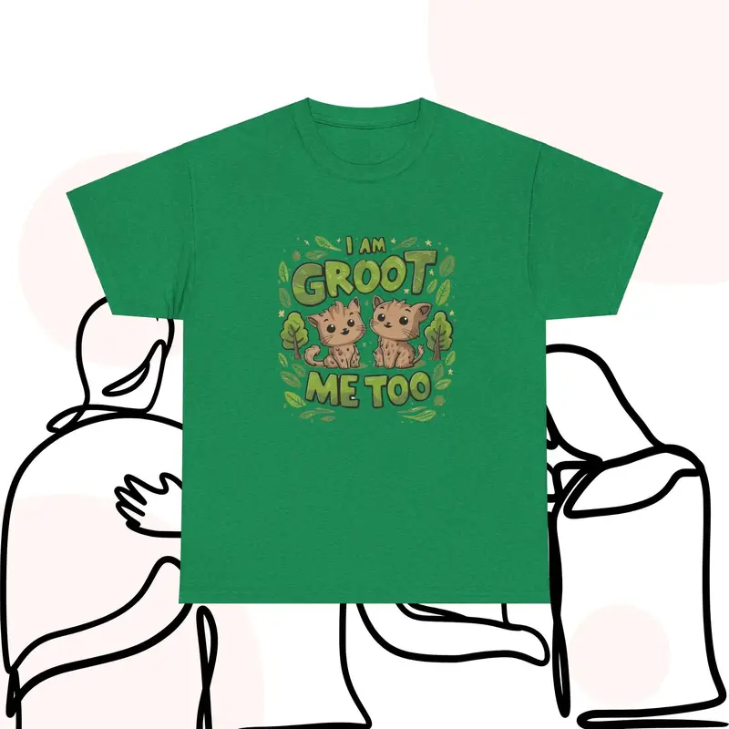 I Am Groot Me Too Cotton T-Shirt 6