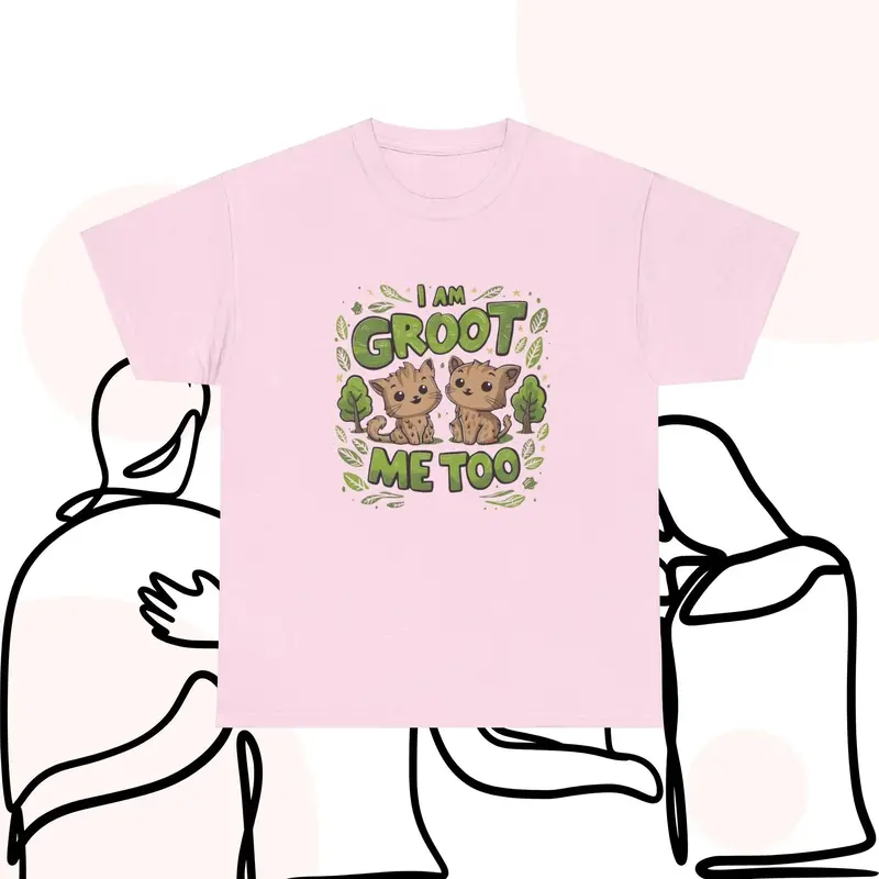 I Am Groot Me Too Cotton T-Shirt 8