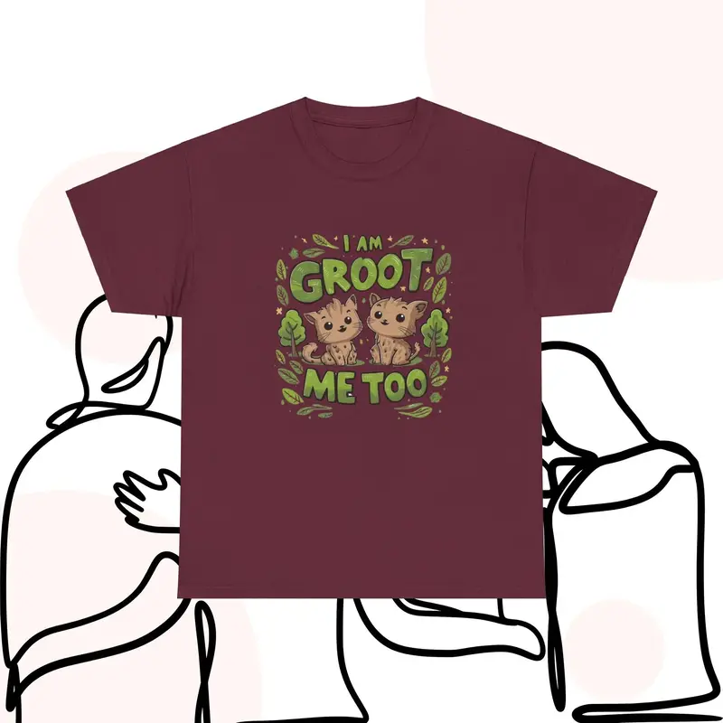 I Am Groot Me Too Cotton T-Shirt 9