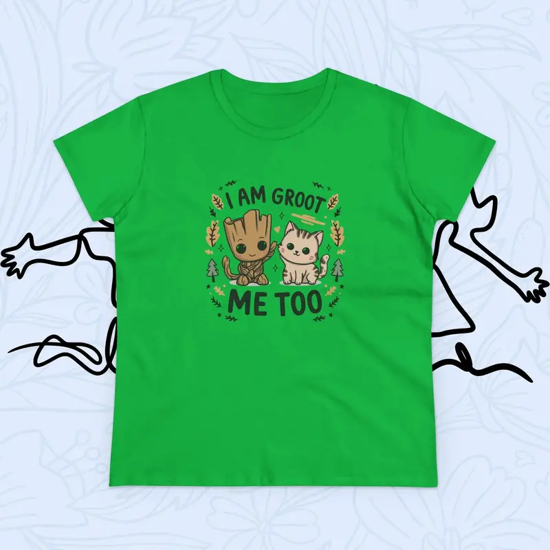 I Am Groot Me Too Women Graphic Tshirt 11