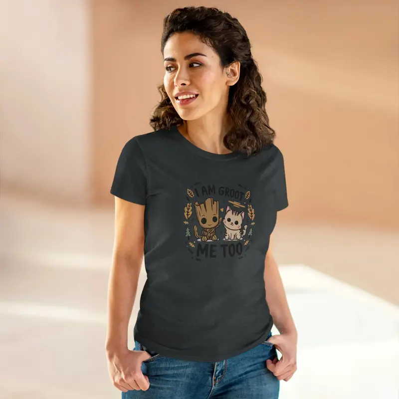 I Am Groot Me Too Women Graphic Tshirt 22