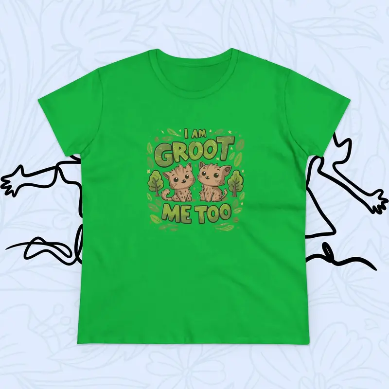 I Am Groot Me Too Women Graphic Tshirts 15