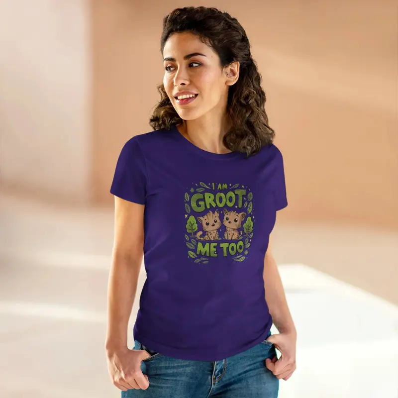 I Am Groot Me Too Women Graphic Tshirts 20