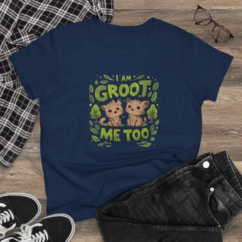 I Am Groot Me Too Women Graphic Tshirts 4