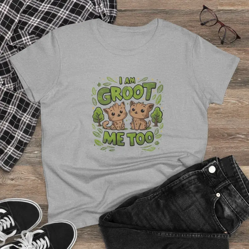 I Am Groot Me Too Women Graphic Tshirts 8