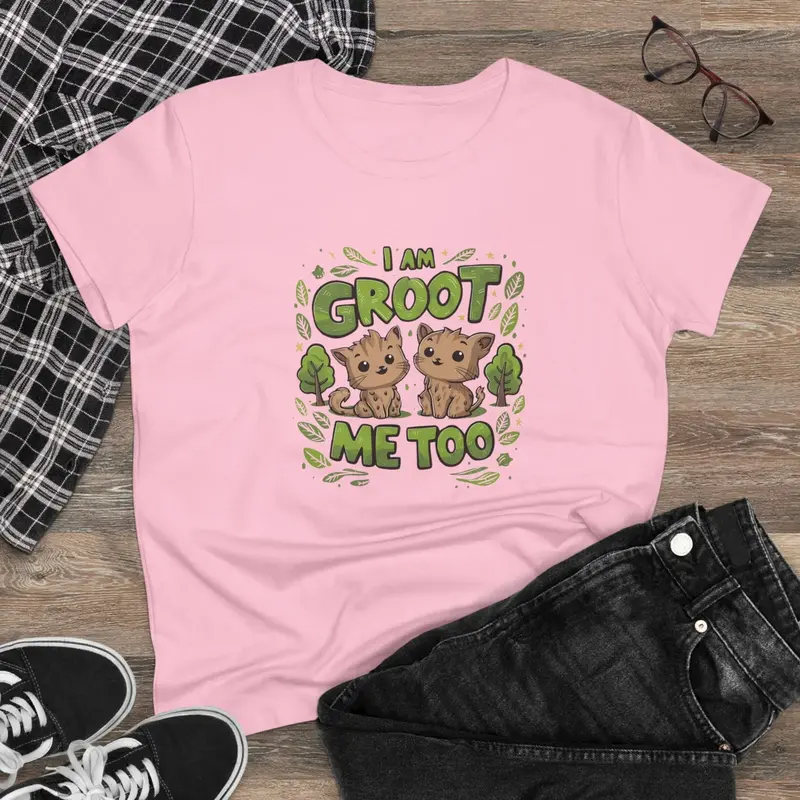 I Am Groot Me Too Women Graphic Tshirts 9