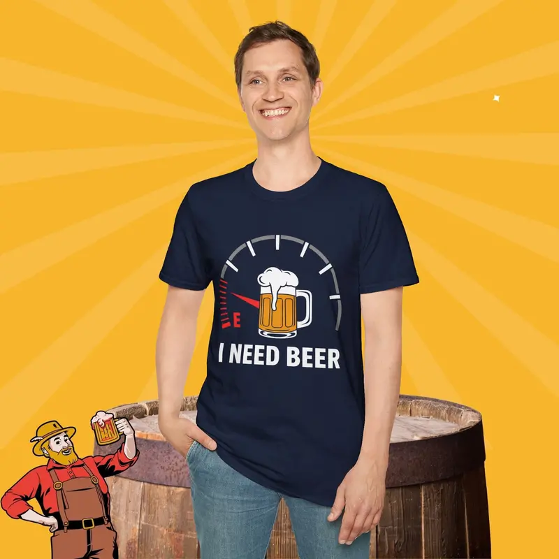 I Need Beer Cotton Tshirt 13