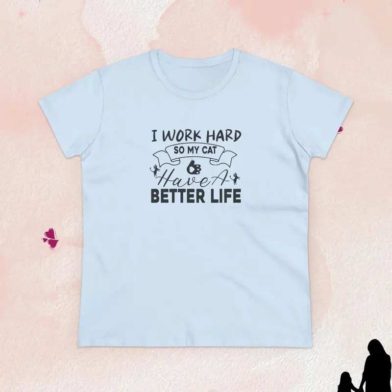 I Work Hard Women Graphic Tee 15