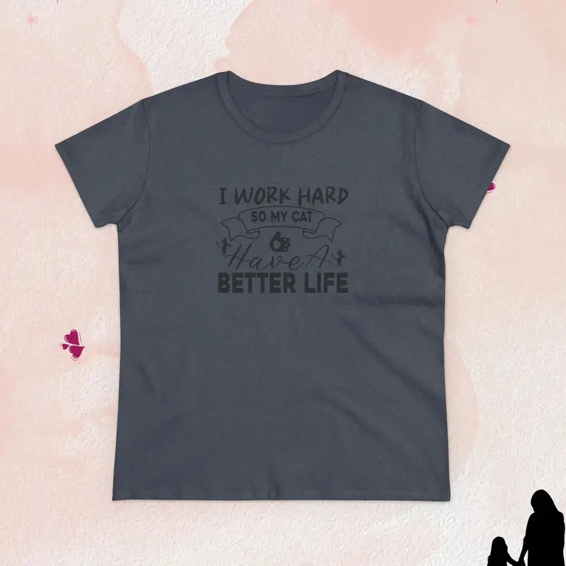 I Work Hard Women Graphic Tee 17