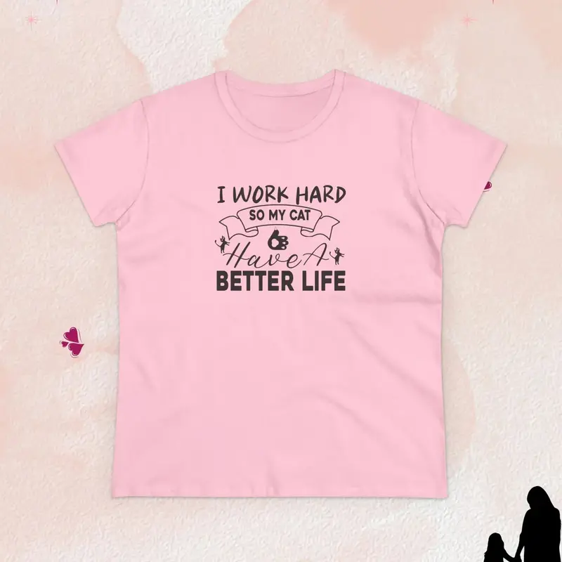 I Work Hard Women Graphic Tee 9