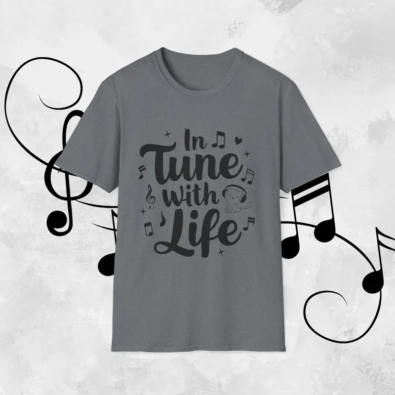 In Tune With Life Cotton Men T-Shirt 11